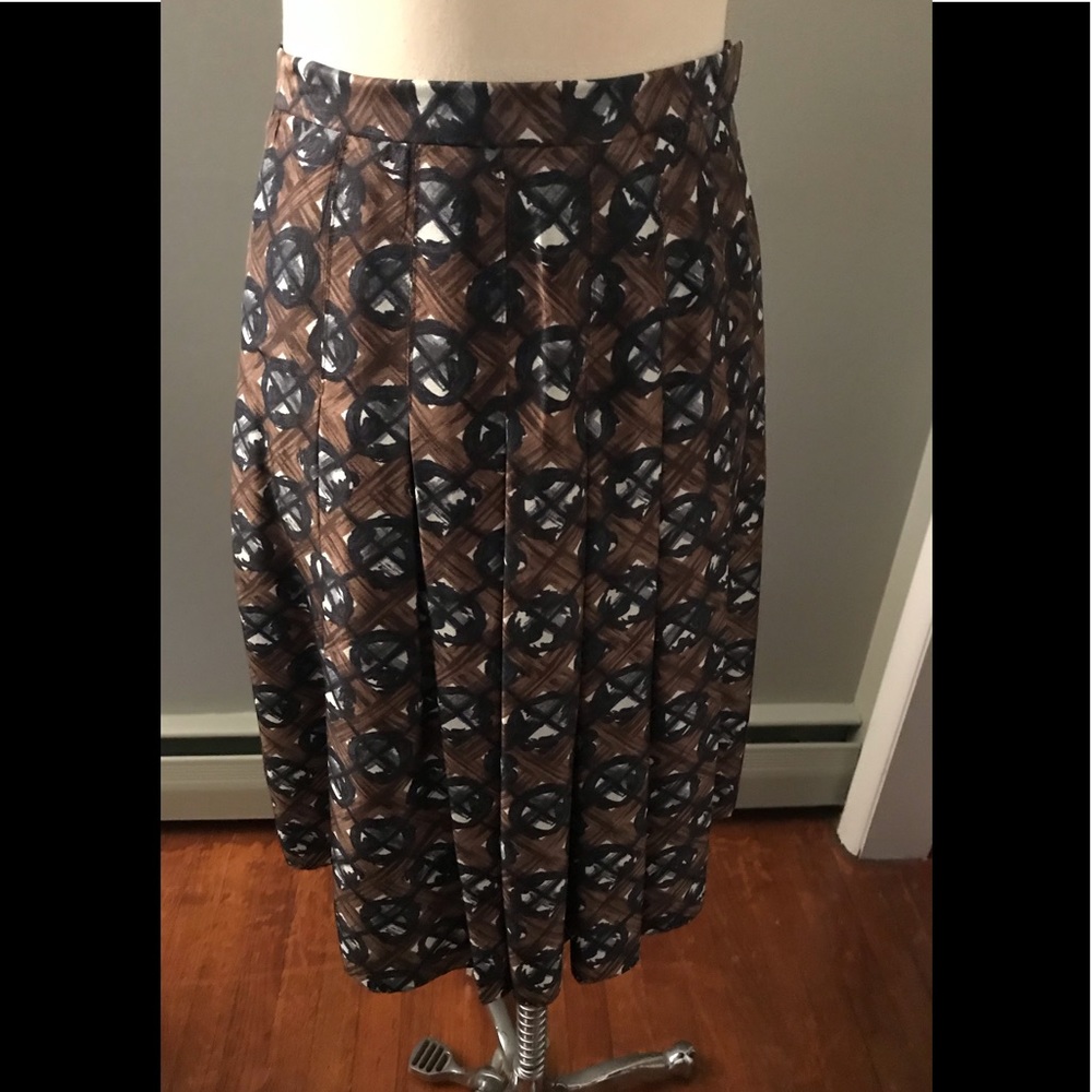 OSCAR DE LE RENTA- “Love Print” Skirt